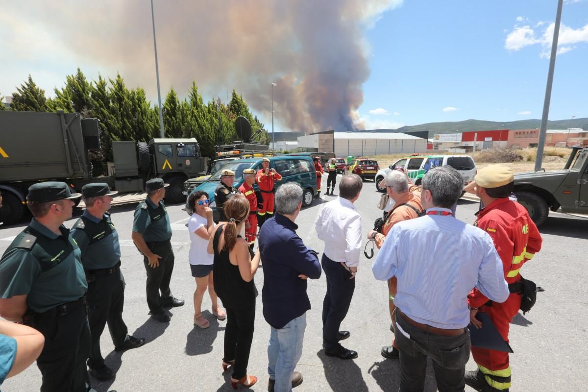 Incendio en la Serra Calderona