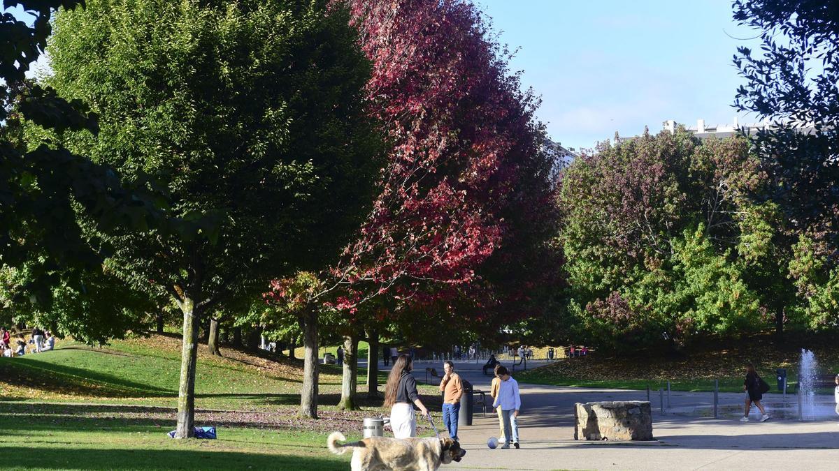 El parque de Vioño: la estampa perfecta del otoño en A Coruña