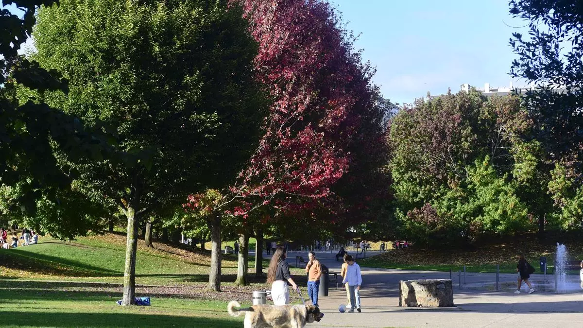 El parque de Vioño: la estampa perfecta del otoño coruñés
