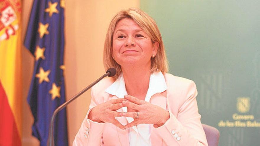 Núria Riera, portavoz del Govern y consellera de Educación.