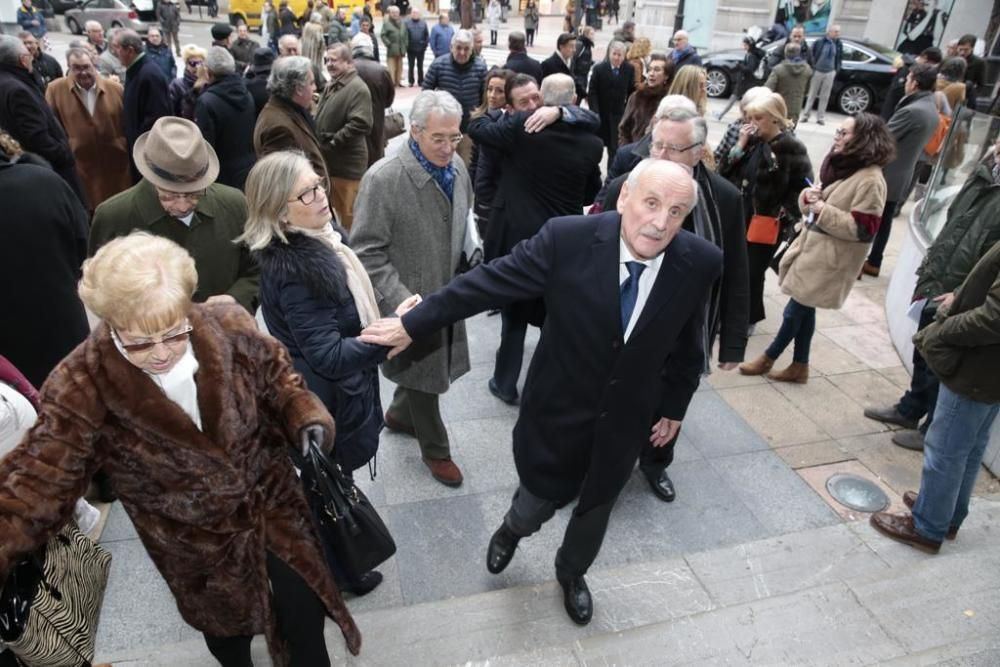 Funeral de Marcelo Conrado Antón en Oviedo