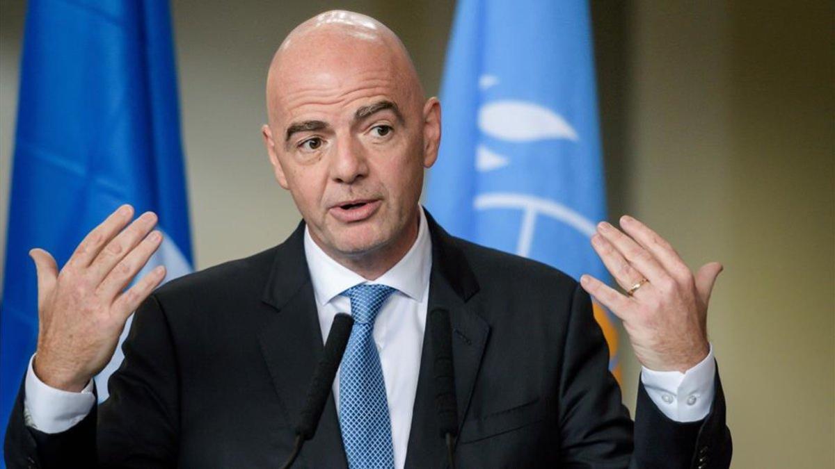 Gianni Infantino, presidente de la FIFA