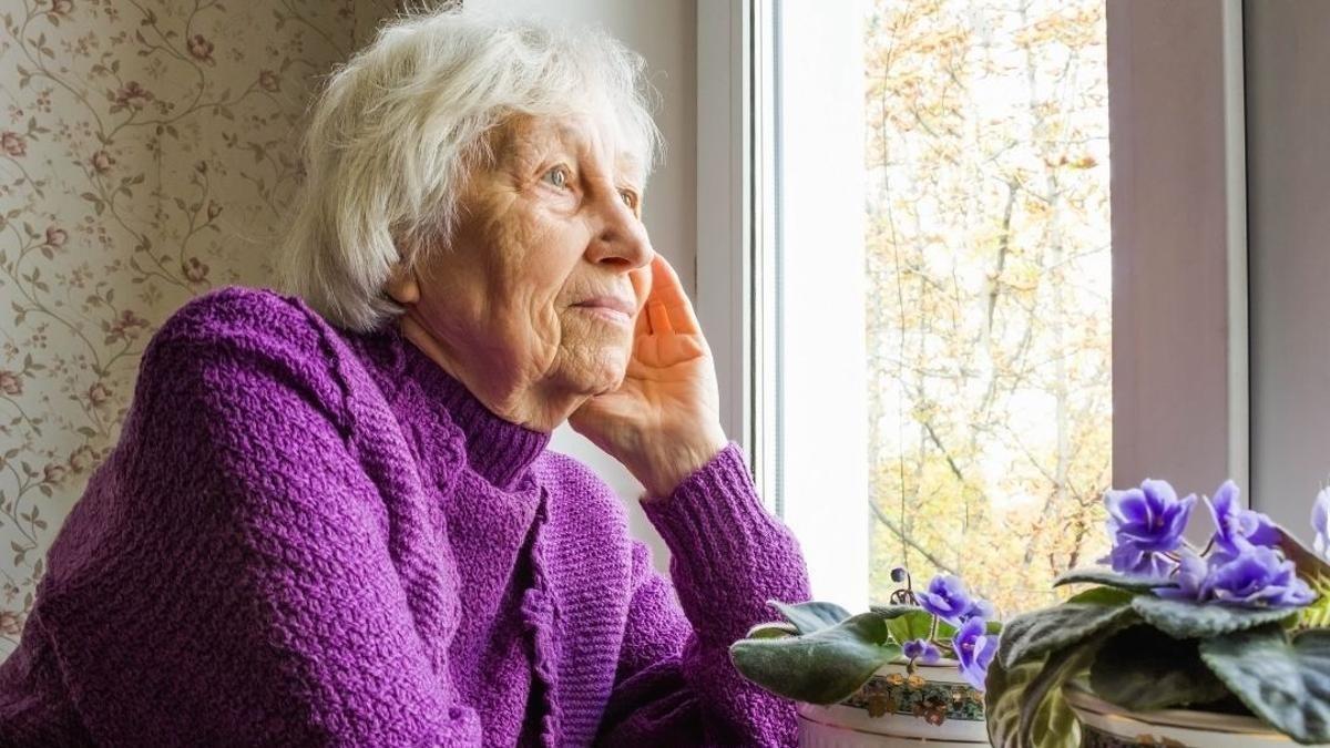Imagen de una mujer jubilada