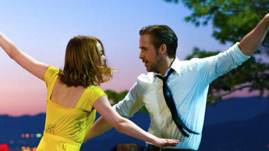 Emma Stone y Ryan Gosling, protagonistas de &#039;La la land&#039;