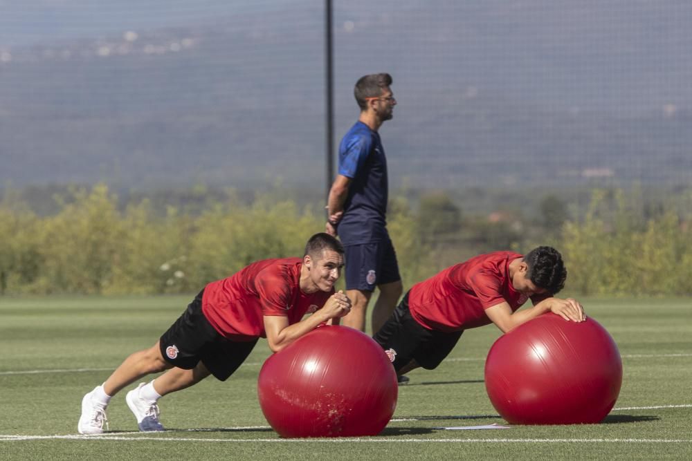 Primer entrenament de la pretemporada del Girona FC