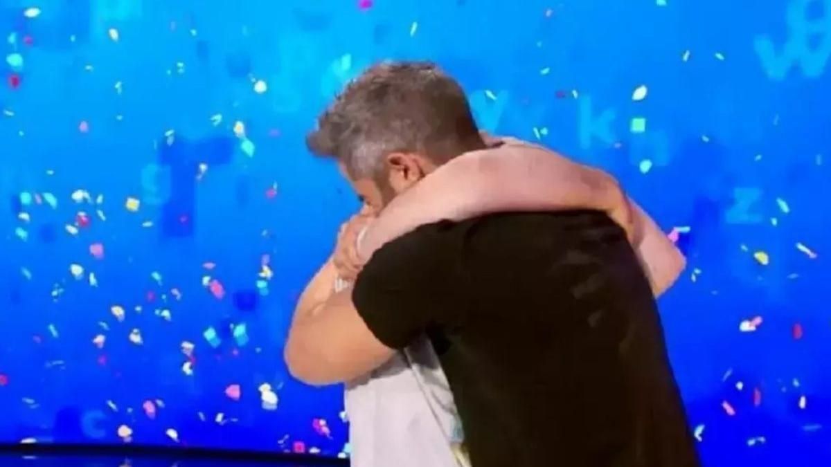 Celebrando un premio en 'Pasapalabra'