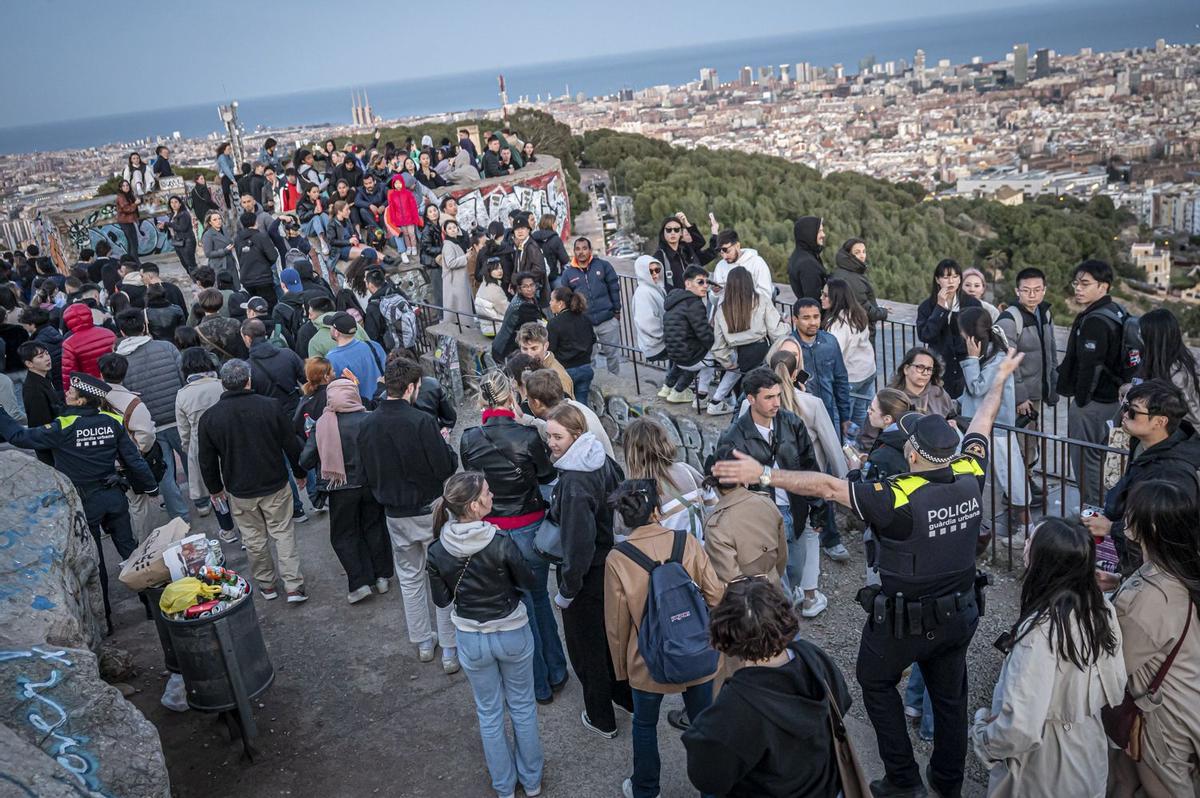 Nuevo desalojo de los búnkeres del Carmel