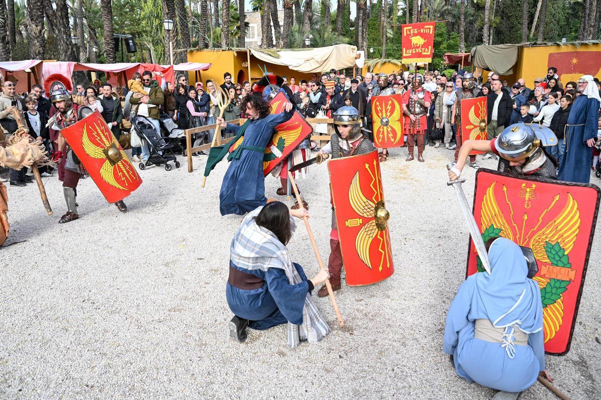 El Belén Viviente de Elche representa la Matanza de los Santos Inocentes