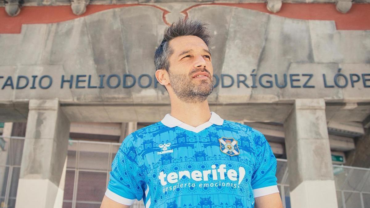 Aitor Sanz, en la puerta de Herradura, en los aledaños del Heliodoro.