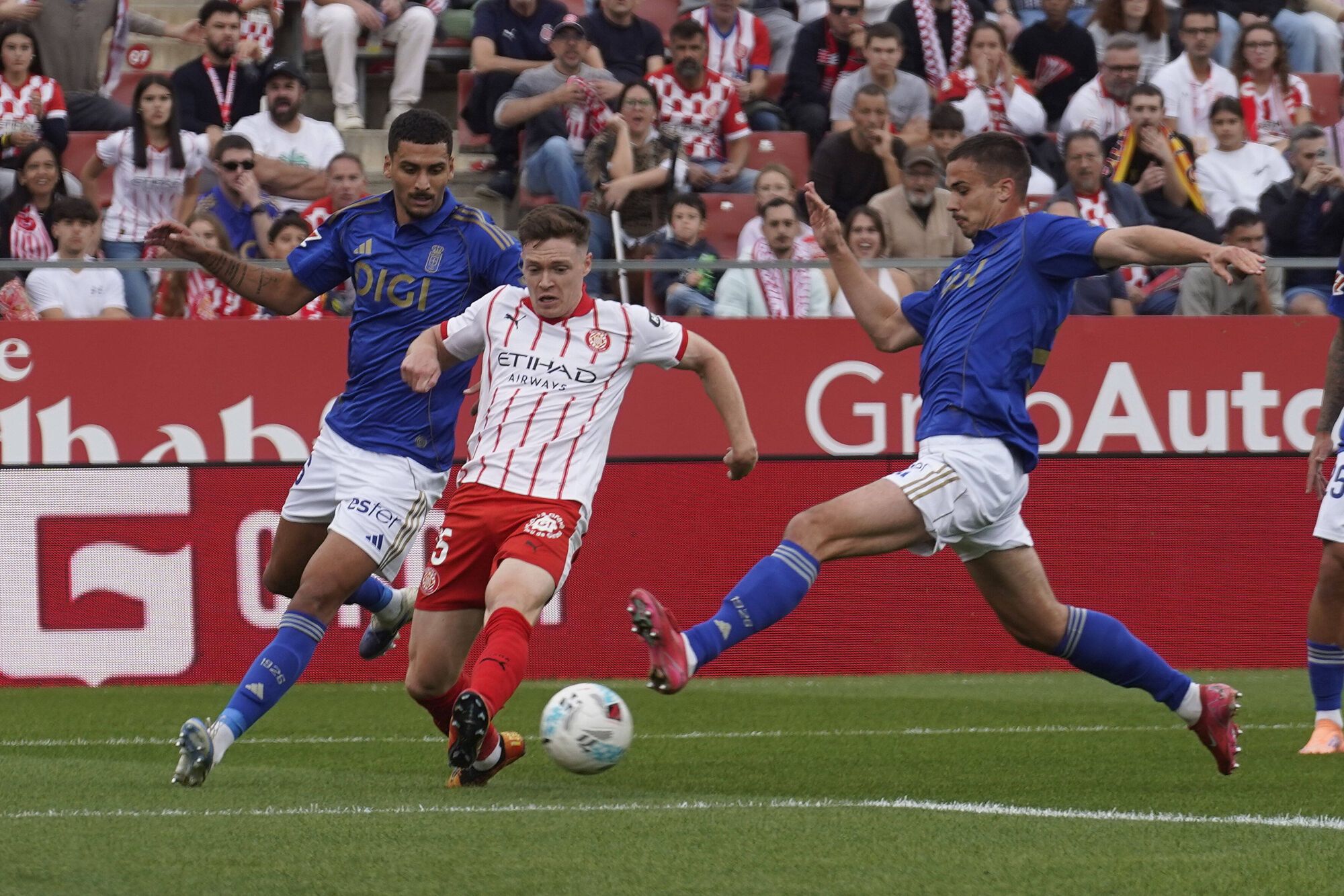 Les imatges del Girona - Reial Oviedo