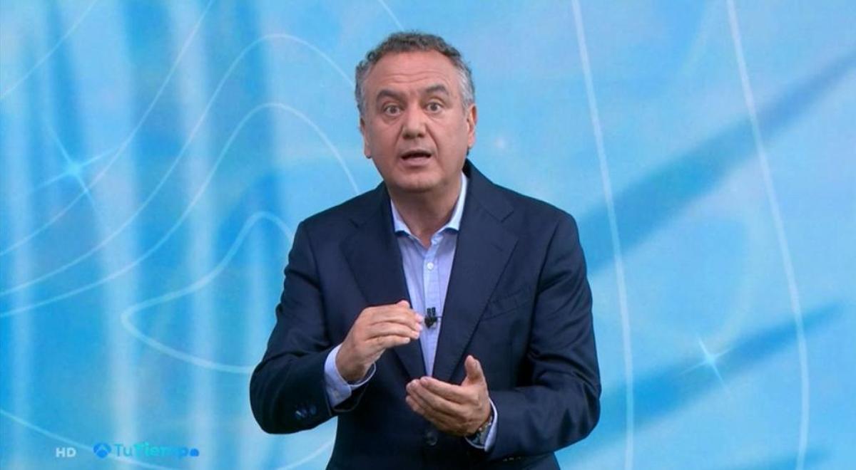 Roberto Brasero en Antena 3. Roberto Brasero en Antena 3.