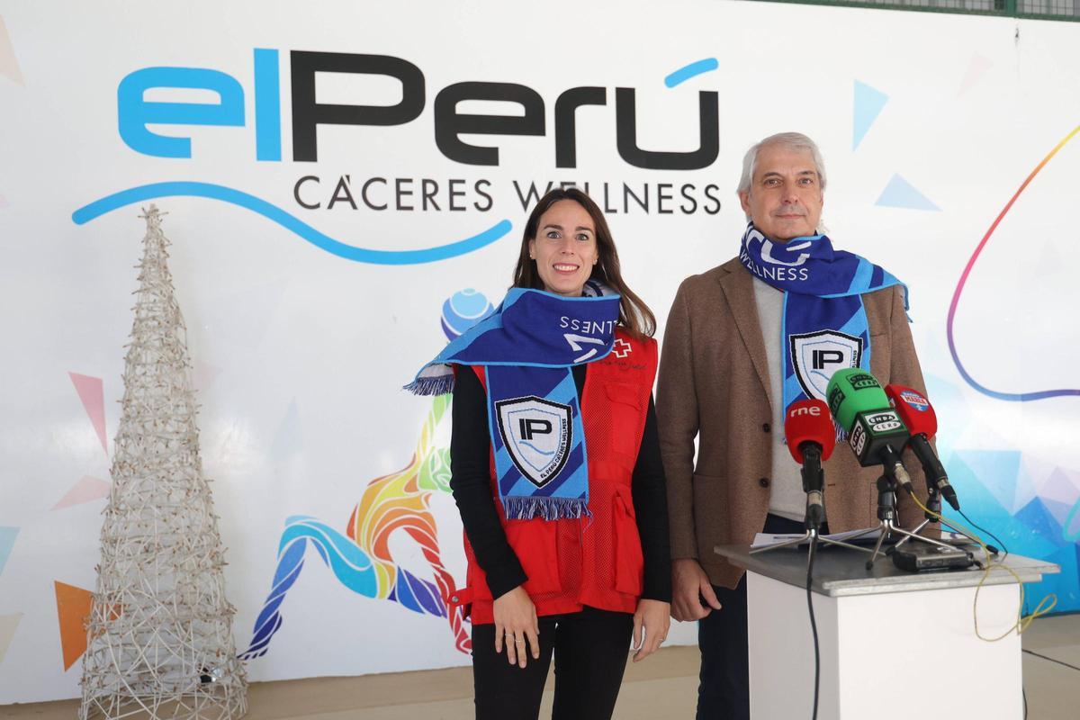Presentación de la XII Gala Solidaria de Gimnasia Rítmica de El Perú Cáceres Wellness