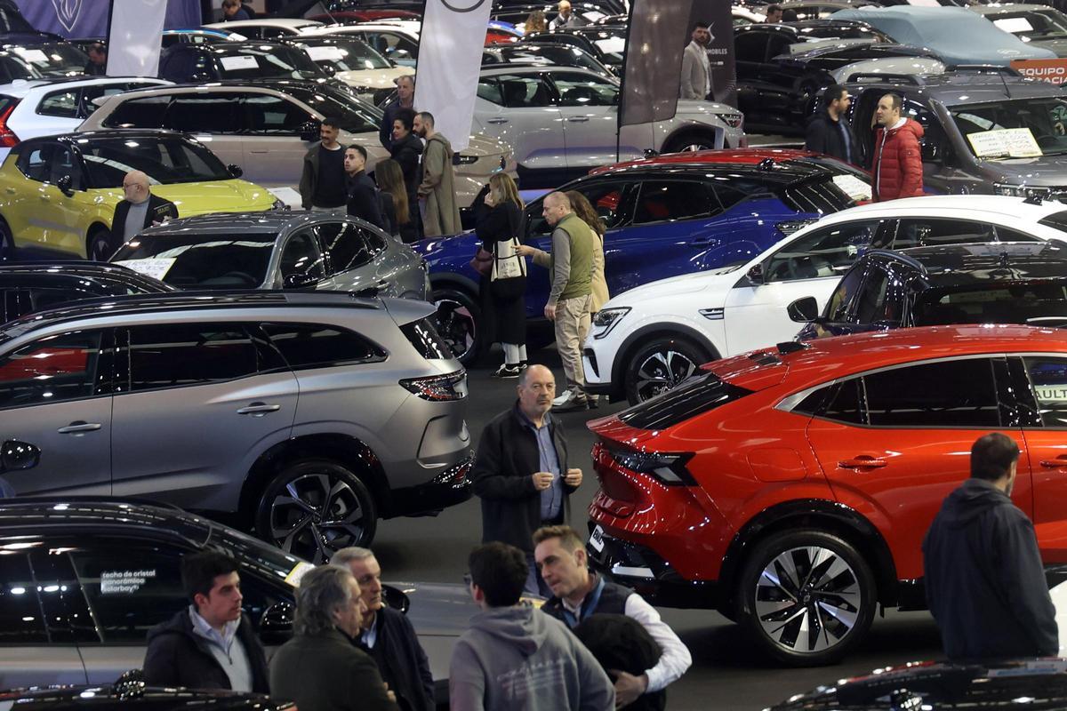 Una de las últimas ediciones del salón del automóvil de Vigo.