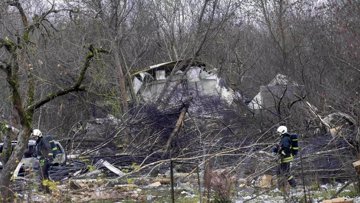 Muere un piloto español en el accidente de un avión de carga de DHL en Lituania