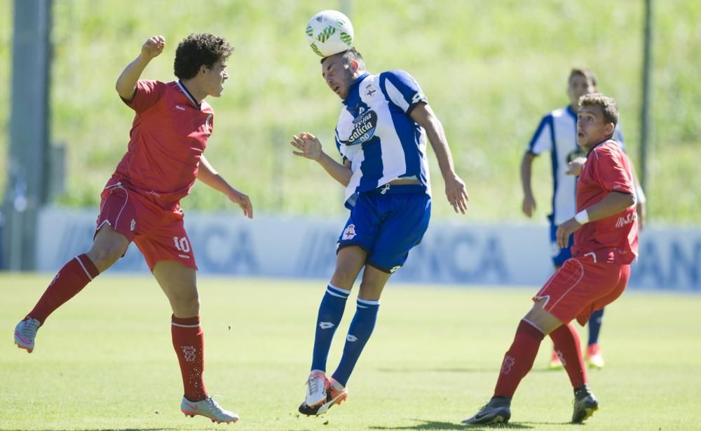 El Fabril golea al Compos con 5 goles de Pinchi