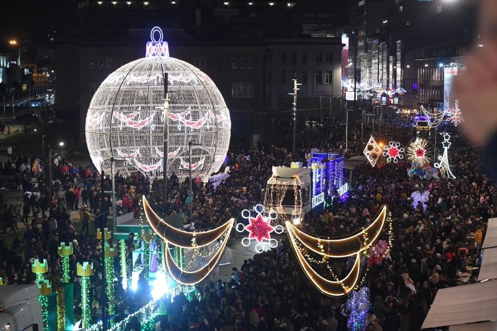 Cabalgata de Reyes Magos 2020 en A Coruña: todas l