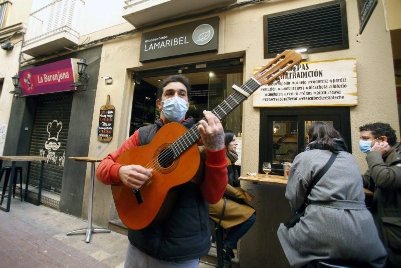 Las calles del Tubo en la mañana del 21 de noviembre