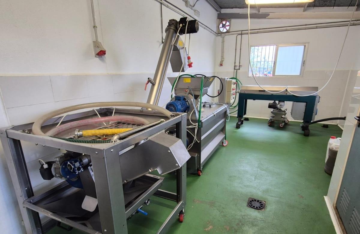 Interior de la almazara municipal de Altea.