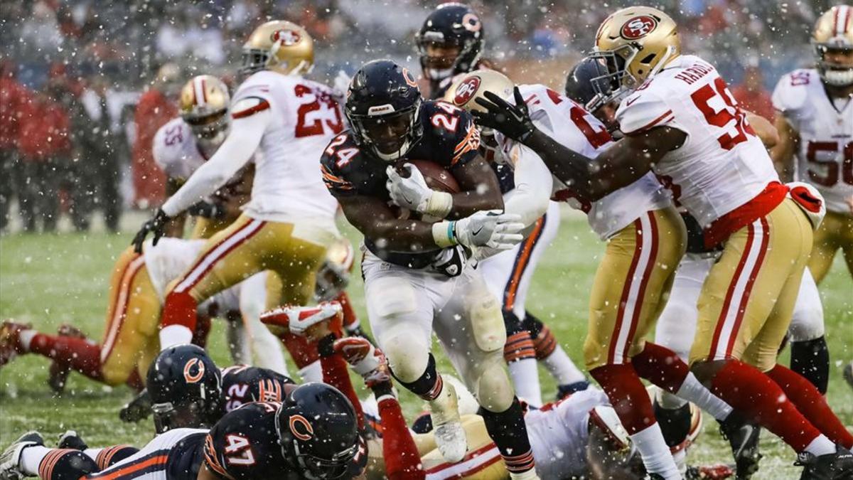 Chicago Bears se impuso, con su récord de anotación de la temporada, a San Francisco 49ers