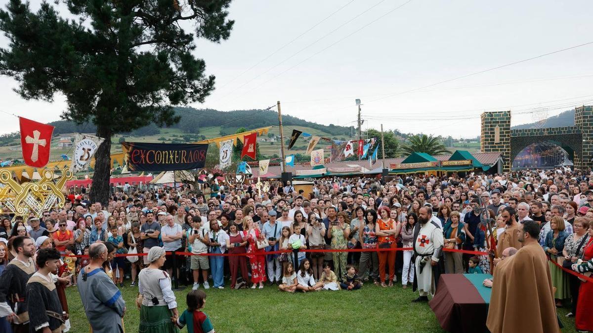 Fiesta de Exconxuraos, en Llanera.