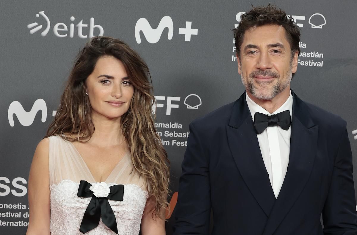 Penélope Cruz y Javier Bardem durante el Festival de Cine de San Sebastián