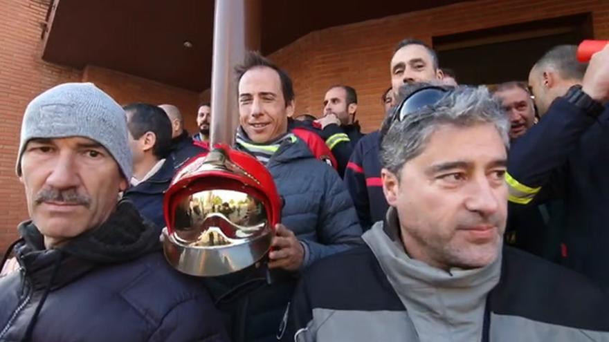 Protestas de los bomberos de Córdoba