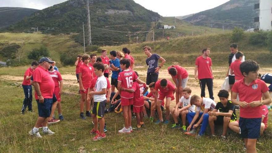 Pajares, zona de entrenamiento deportivo