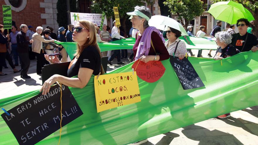 Manifestación por la salud mental.