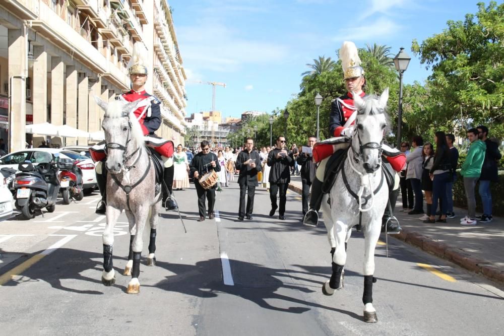 Homenaje a la Senyera de las fallas del Marítimo