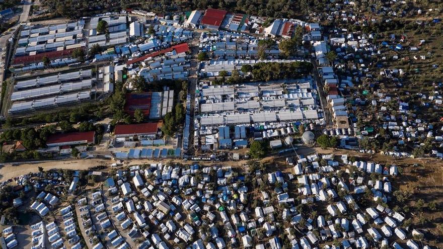 Detectado el primer caso de coronavirus en el campo de refugiados de Moria