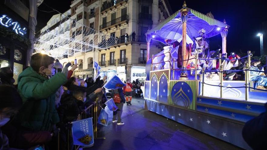 Melchor fue el primero en llegar a la plaza del Pilar | JAIME GALINDO