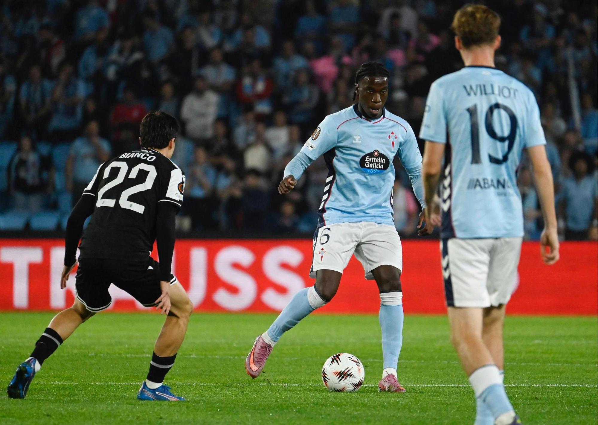 Las imágenes del Celta-PAOK