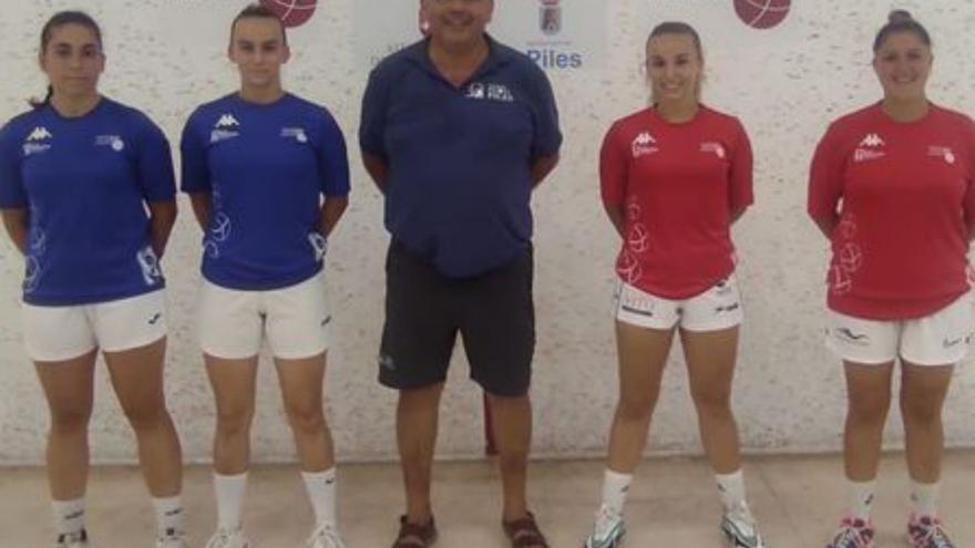 Domingo de finales del Trofeu Safor en el Trinquet Municipal de Bellreguard