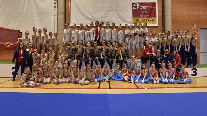 El Gymnos &#039;85 logra cuatro podios en la primera fase de la Copa de España