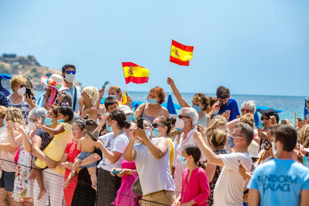 Visita de los Reyes a Benidorm