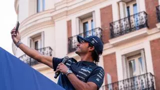 Sainz cumple un sueño: "Cuando tenía 10 años nunca hubiera imaginado competir en F1 y en una carrera en Madrid"