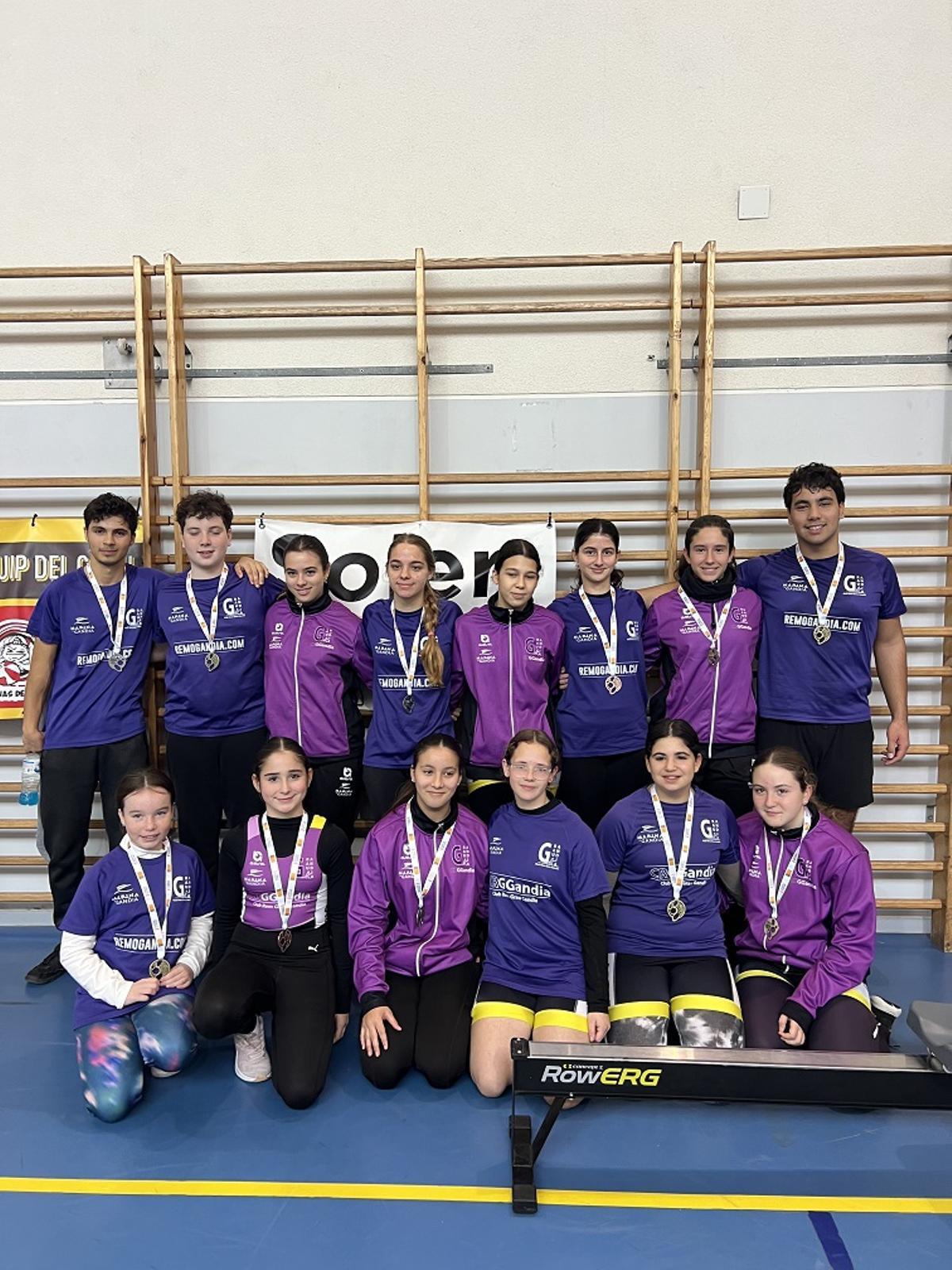 Los remeros y las remeras del club grauero destacan a nivel provincial