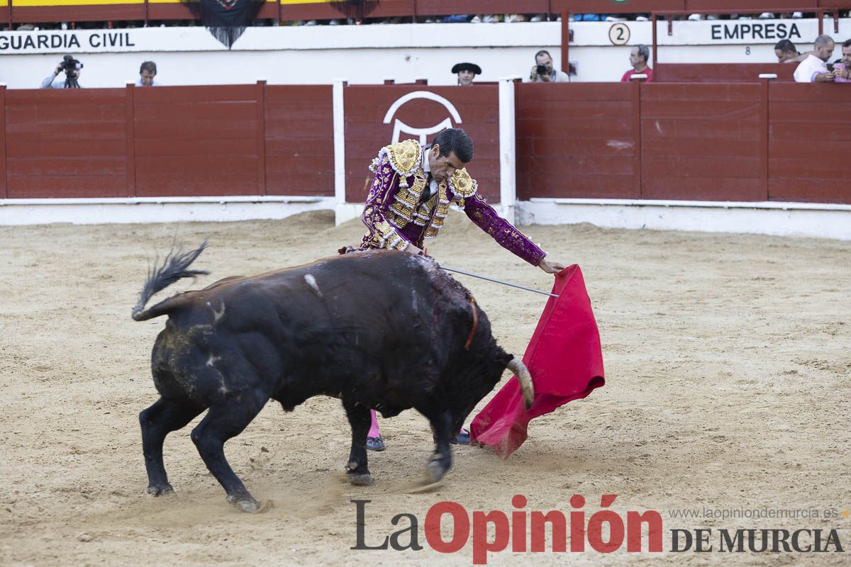 Corrida de toros en Abarán (El Fandi, Emilio de Justo, El Payo)