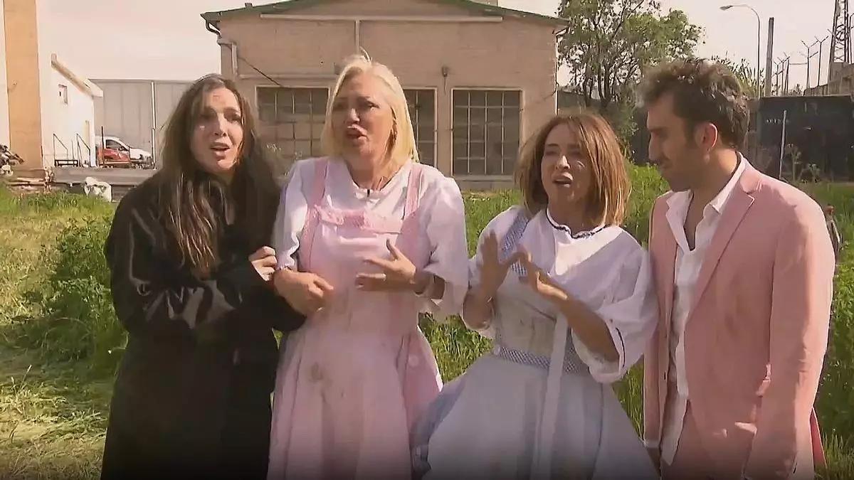 Presentadores de 'La familia de la tele'