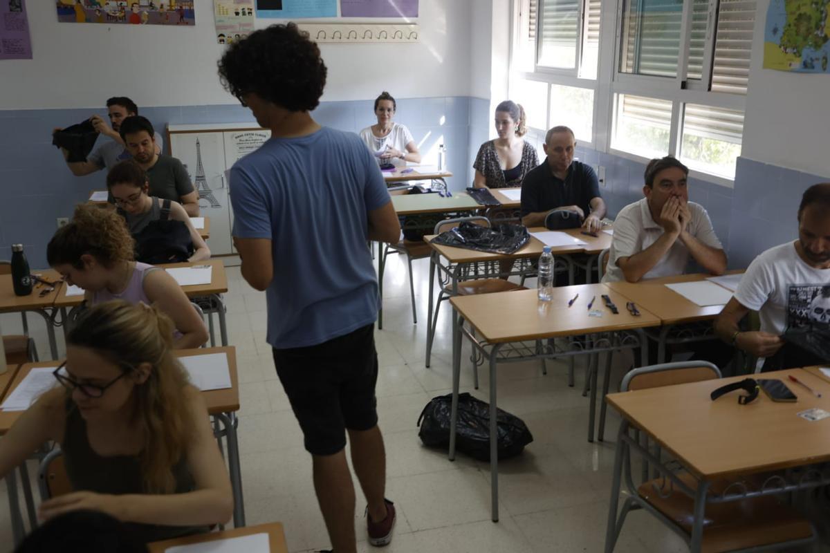 Oposiciones de Educación para profesorado de secundaria celebradas en València.