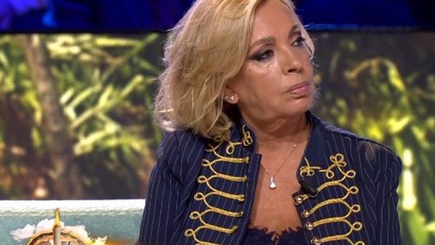 Carmen Borrego sale corriendo del plató de &#039;Supervivientes&#039; por el incómodo momento que vivió