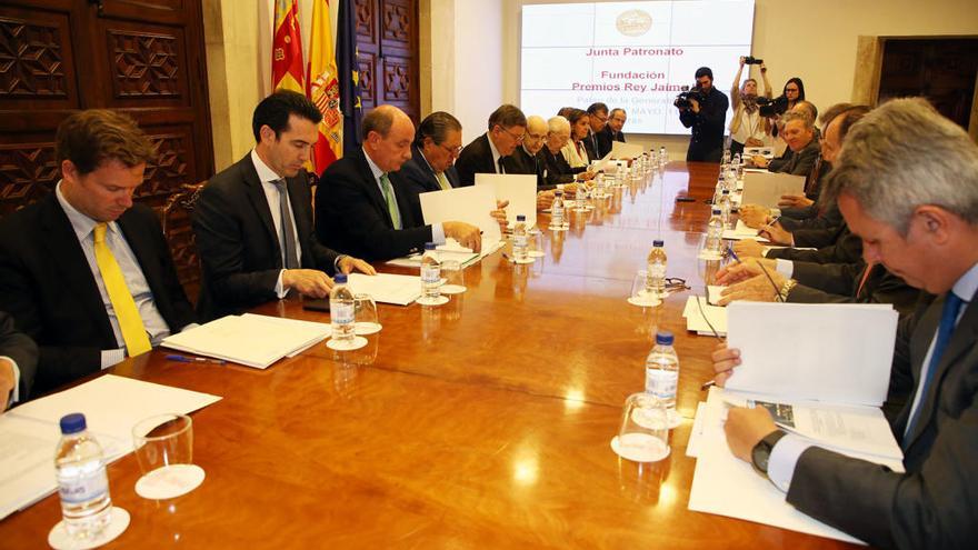 Reunión del patronato de la Fundación Premios Rey Jaime I.