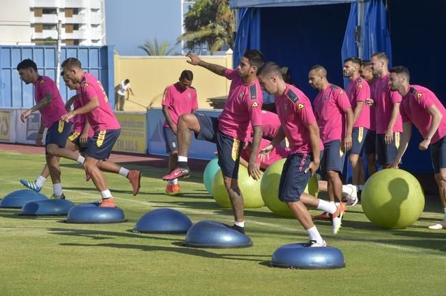 Entrenamiento de la UD Las Palmas en Maspalomas