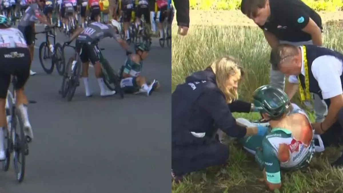 ¡Jasper Philipsen abandona el Tour de Francia y ya se conoce el alcance de su lesión!