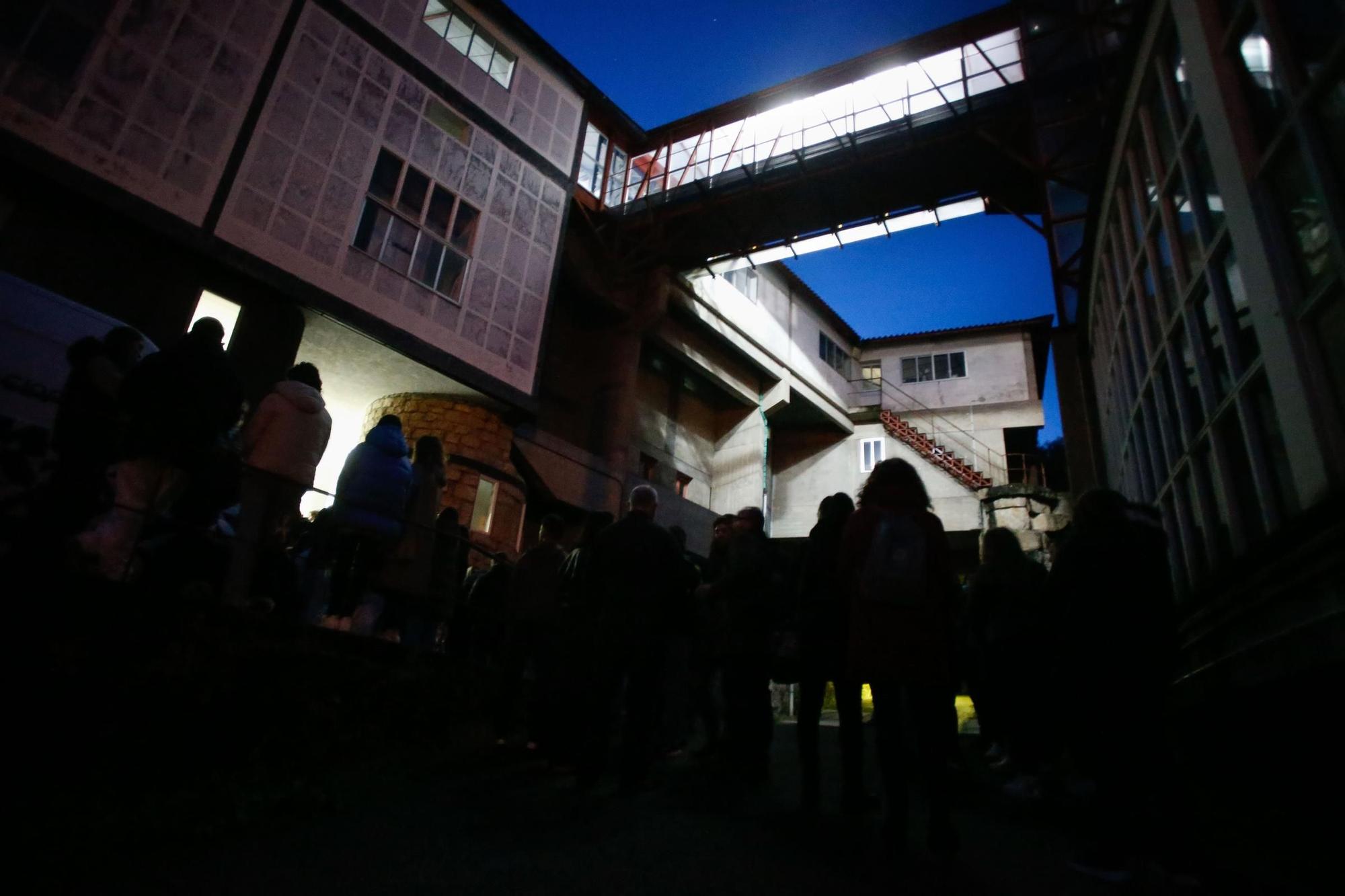 Sargadelos impide el acceso de los trabajadores a la planta de Cervo a primera hora de la mañana