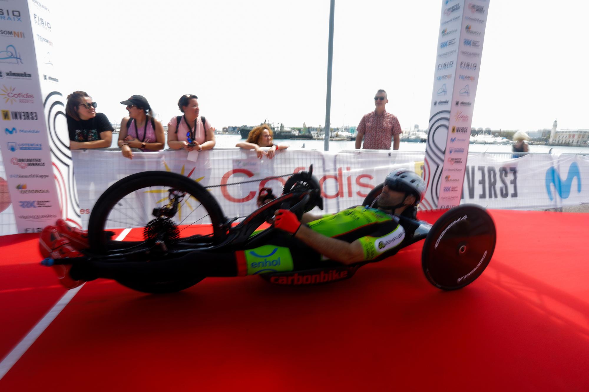 Así han sido las pruebas de ciclismo adaptado en La Marina