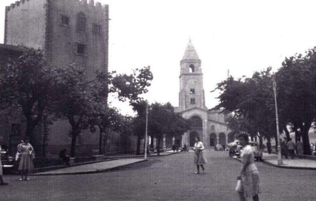 Vista de la iglesia de nueva planta.
