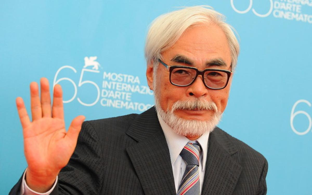 Hayao Miyazaki, en l’edició del festival de Venècia del 2008.