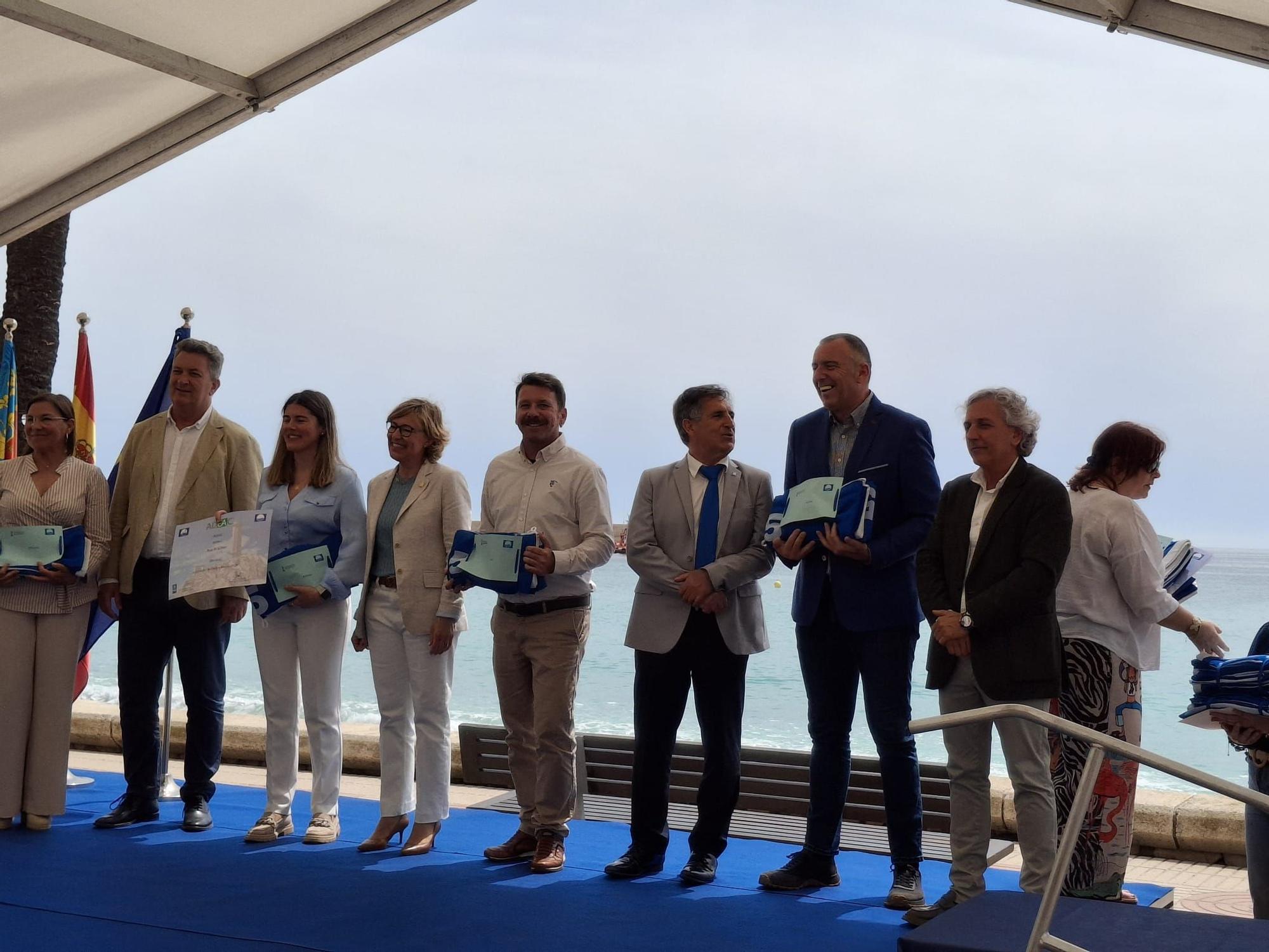 Xàbia, escenario de bandera: así ha sido la entrega de las 164 banderas azules (imágenes)