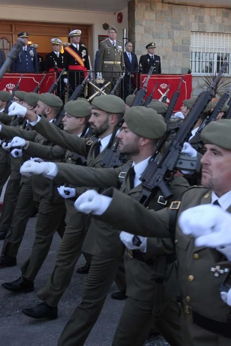 Acto por la festividad de Santa Bárbara en el Cuartel de Artillería Antiaérea de Cartagena